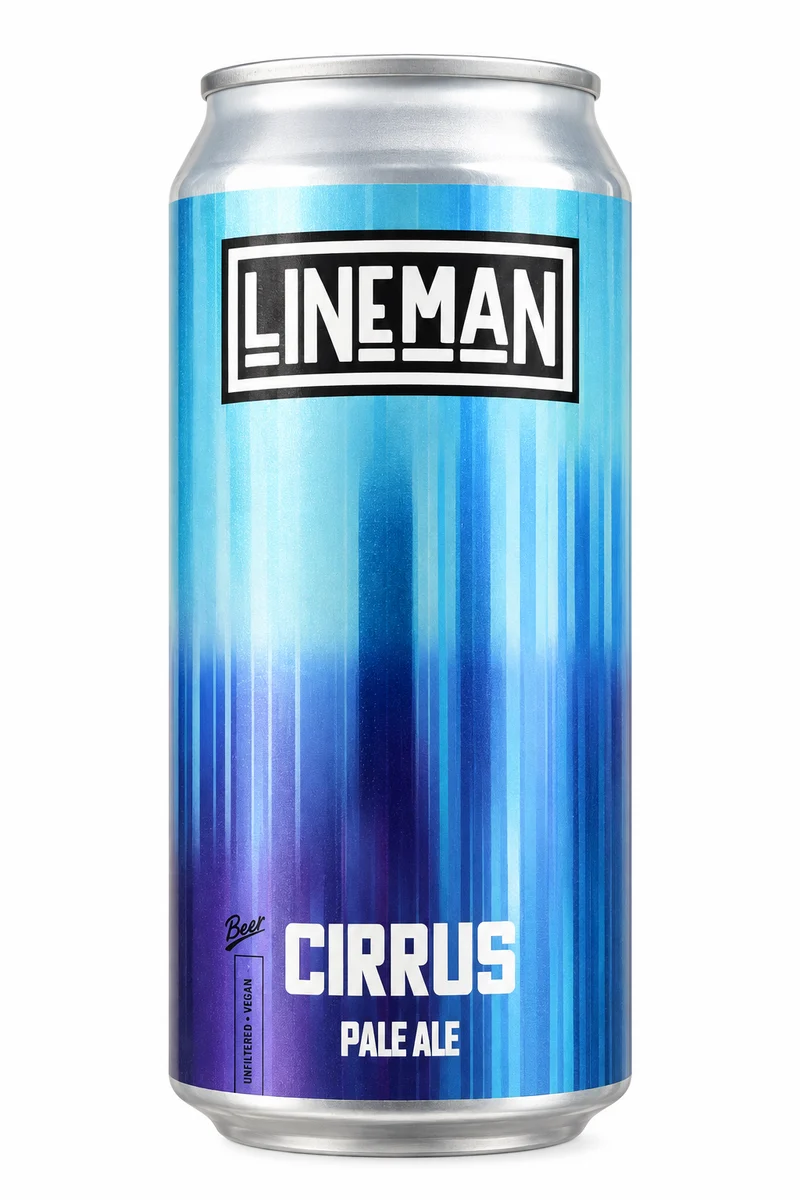 Lineman Cirrus Hazy Pale Ale 5.1% ABV 440ml Can