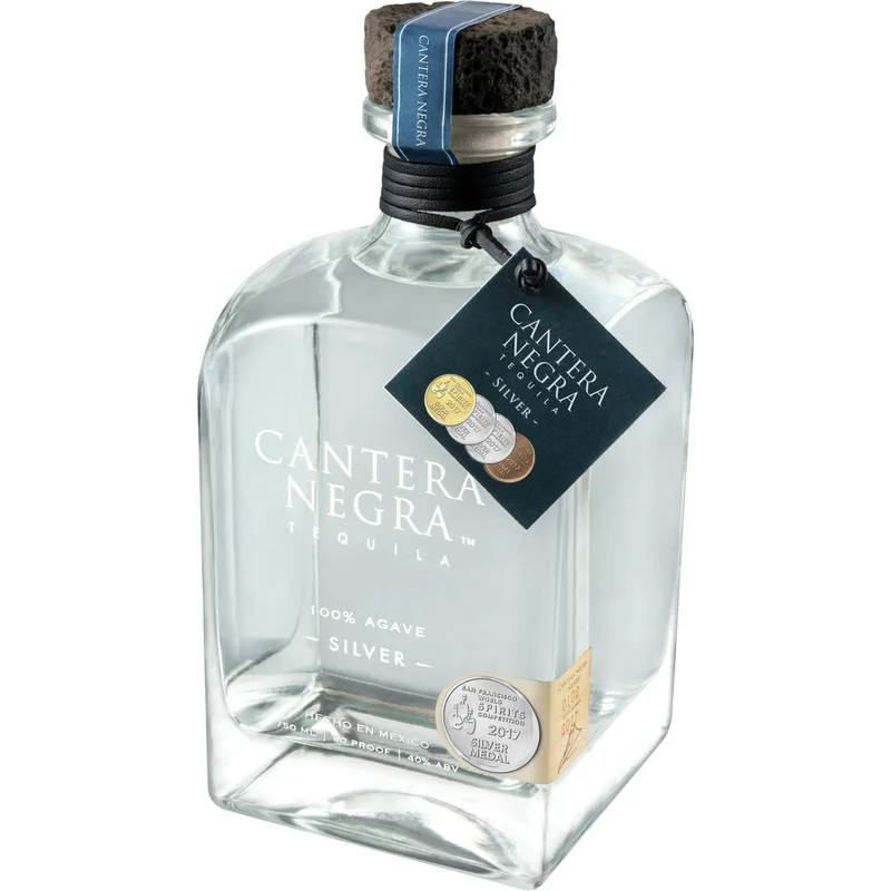 Cantera Negra Silver Tequila -750ml