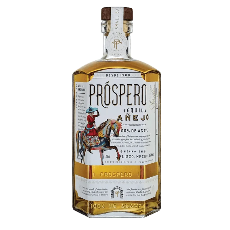 Prospero Stella Anguiano Anejo Tequila -750ml