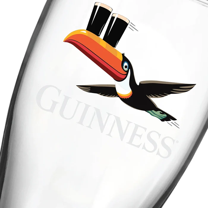 Guinness Toucan Glass & Pouring Spoon Gift Set