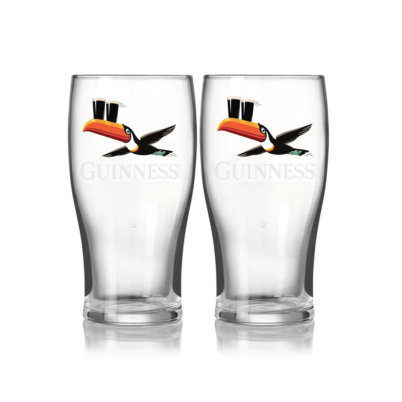 Guinness Toucan Glass & Pouring Spoon Gift Set