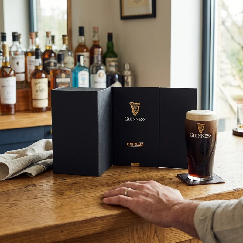 Guinness Pint Glass Luxury Gift Box