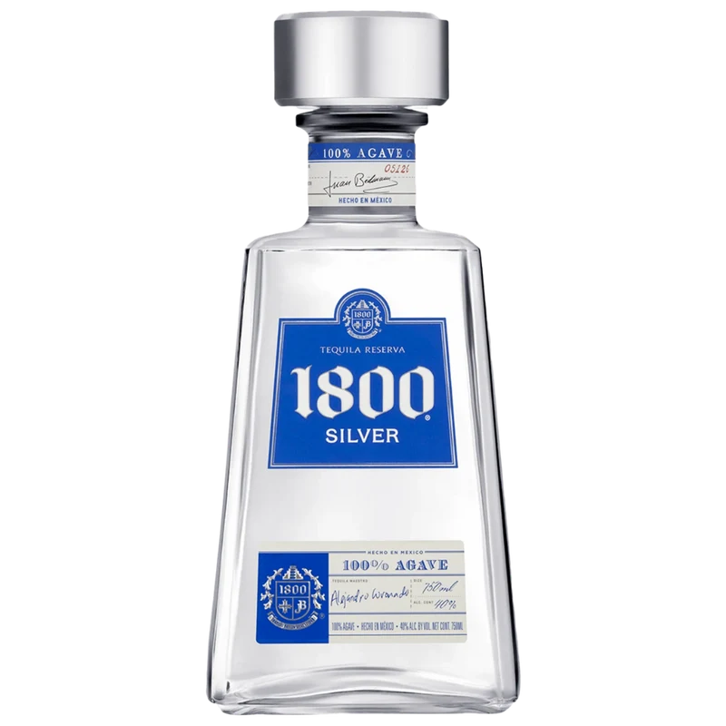 1800 Silver Blanco Tequila 750ml
