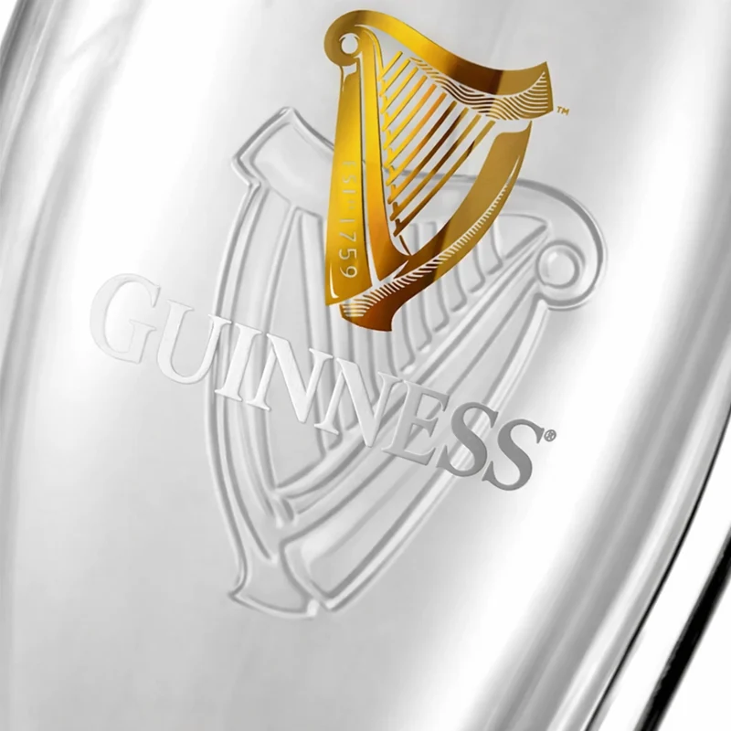 Guinness Gravity & Gravity 0 Pint Glass Twin Pack