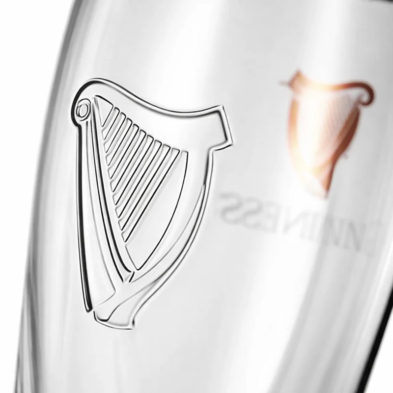 Guinness Gravity & Gravity 0 Pint Glass Twin Pack