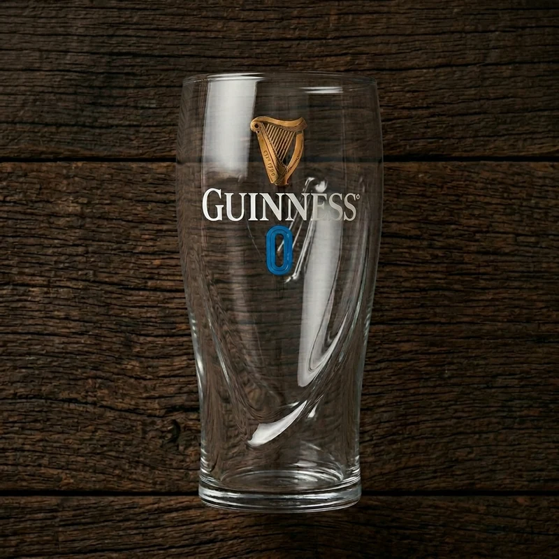 Guinness 0 Gravity Pint Glass