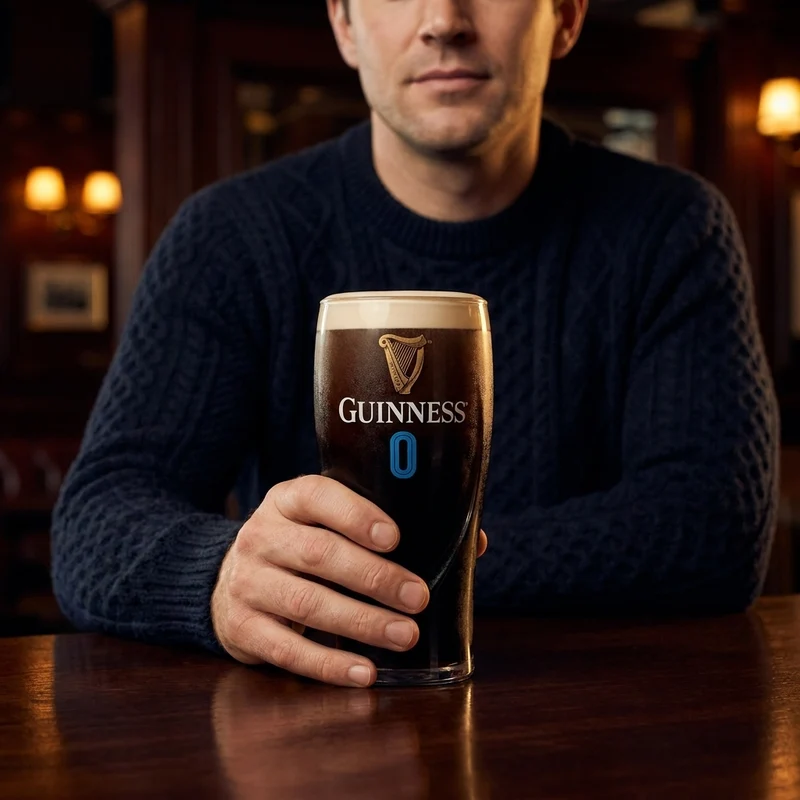 Guinness 0 Gravity Pint Glass