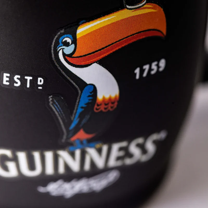 Guinness Toucan Black Mini Barrel Mug