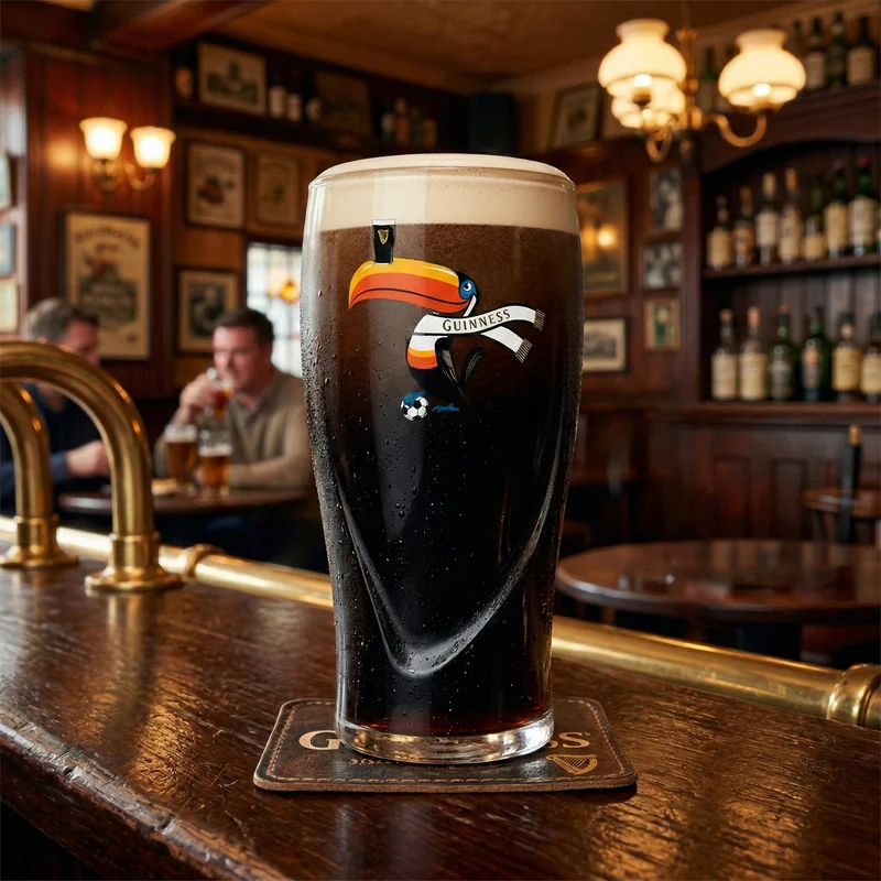 Guinness Soccer Pint Glass – Special Edition