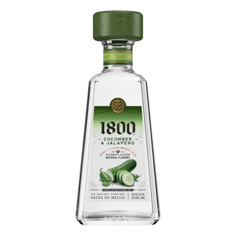 1800 Cucumber Jalapeño Tequila - 1.75 Liter