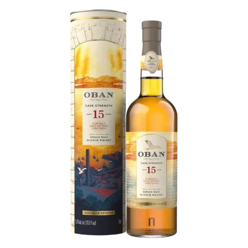 Oban Sherry Cask Finish 15 Year Scotch Whisky-750ml