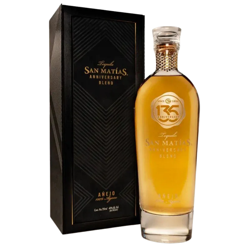 San Matias Anniversary Blend Anejo Tequila 750ml