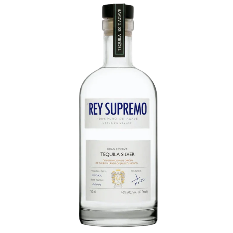 Rey Supremo Gran Reserva Blanco Tequila 750ml