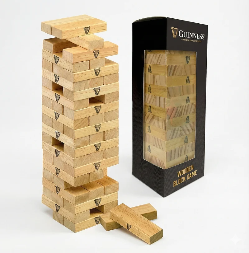 Guinness Wooden Tower Game