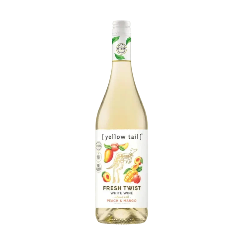 Yellow Tail Twist Peach & Mango White Wine 750ml