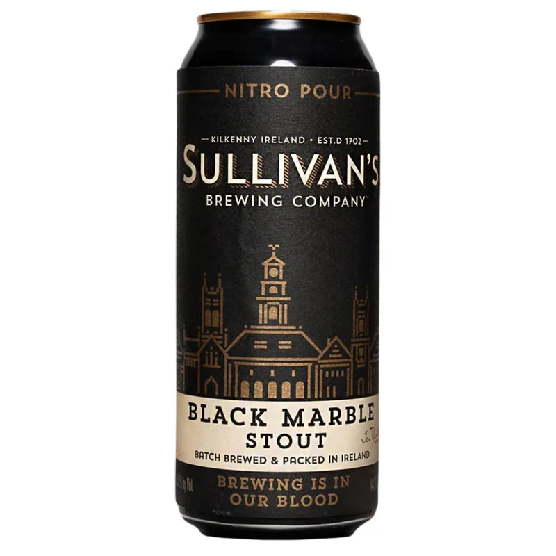 Sullivan's Black Marble Stout 5.1% ABV 440ml