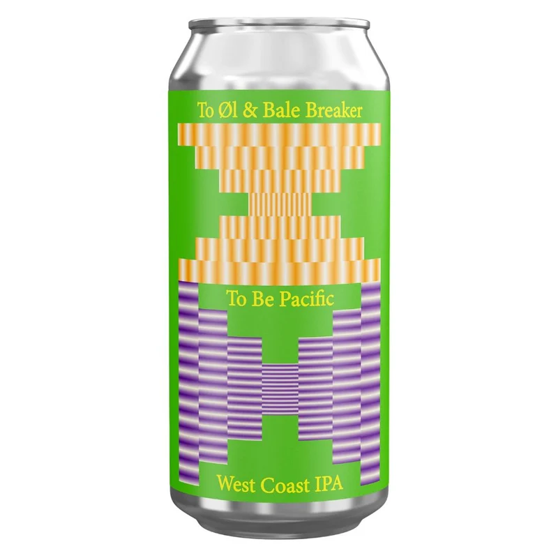 To Øl & Bale Breaker - To Be Pacific West Coast IPA 7.0% 440ml Can