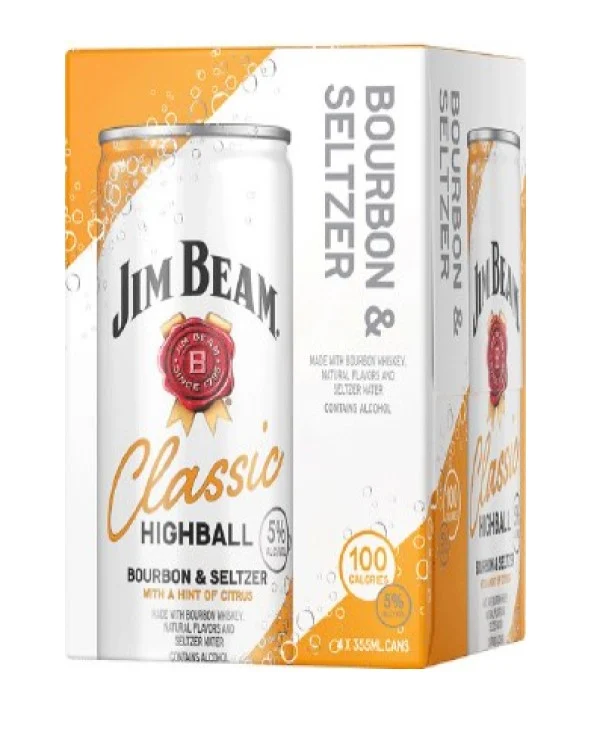 Jim Beam Highball Bourbon & Seltzer- 355ml