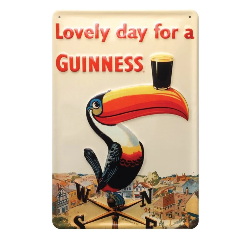 Toucan Metal Wall Art