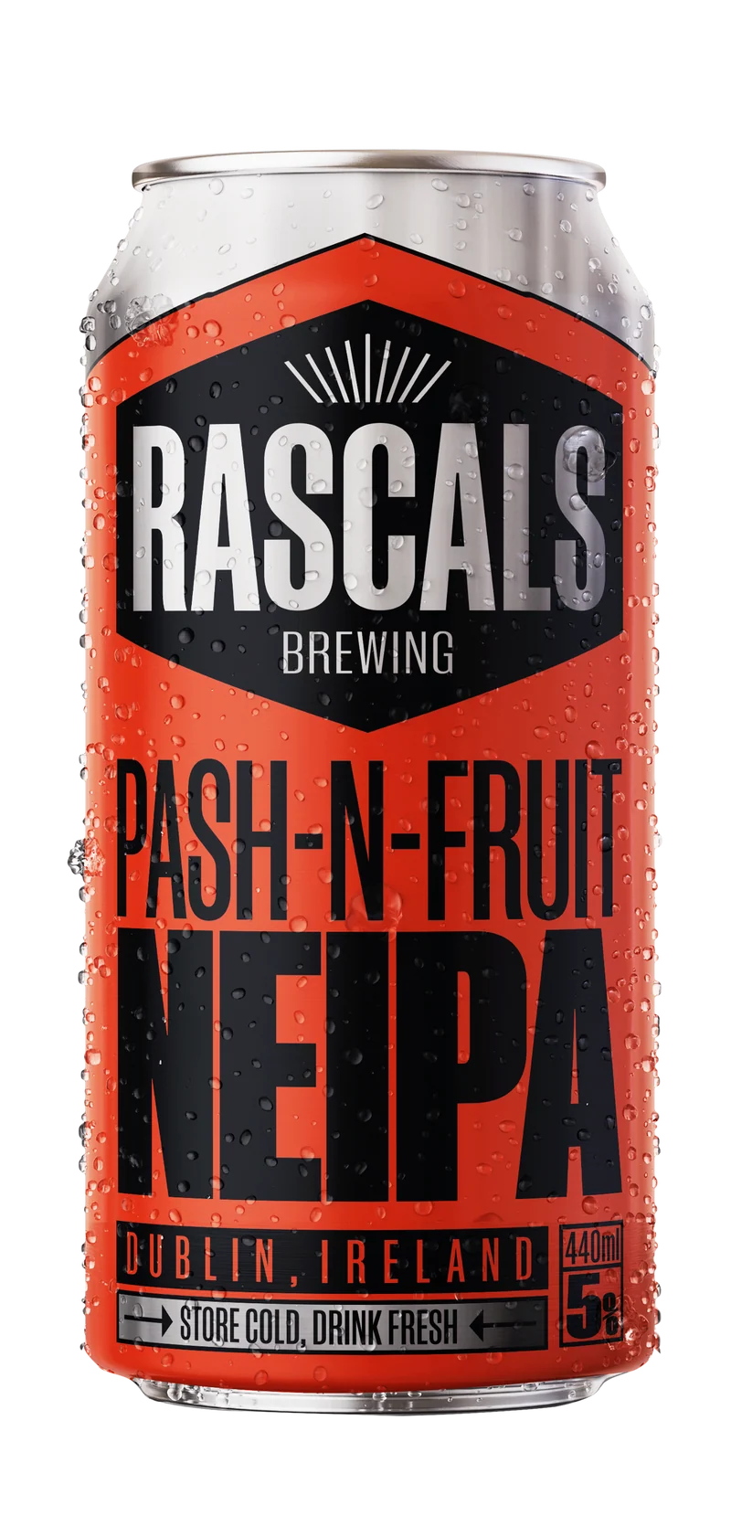 Rascals- Pash-N-Fruit NEIPA 5% ABV 440ml Can