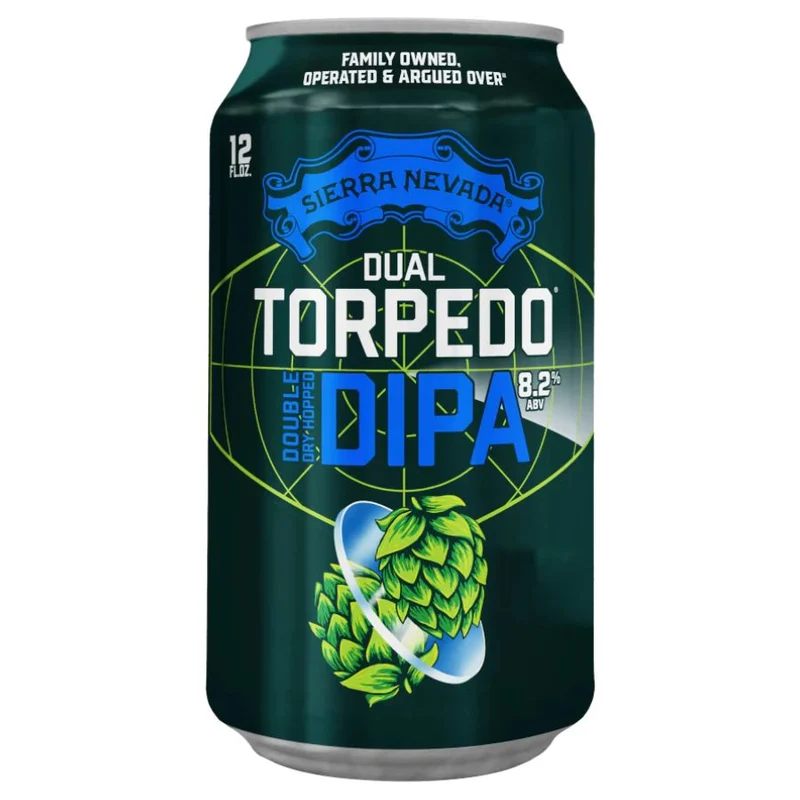 Sierra Nevada Dual Torpedo DIPA 8.2%ABV 355ml