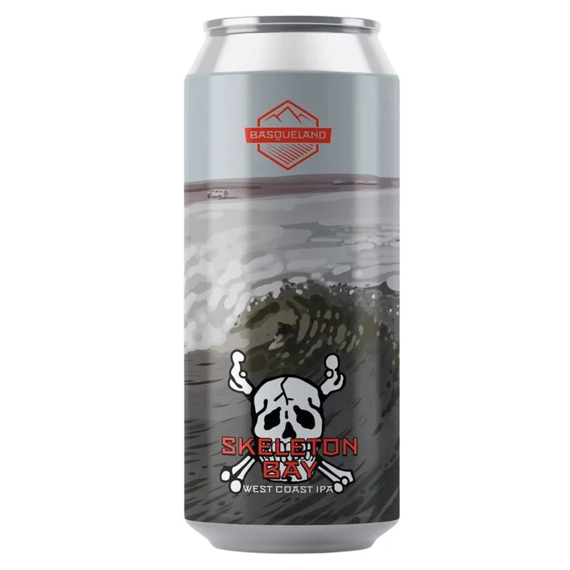 Basqueland Brewing- Skeleton Bay West Coast IPA 6.7% ABV 440ml