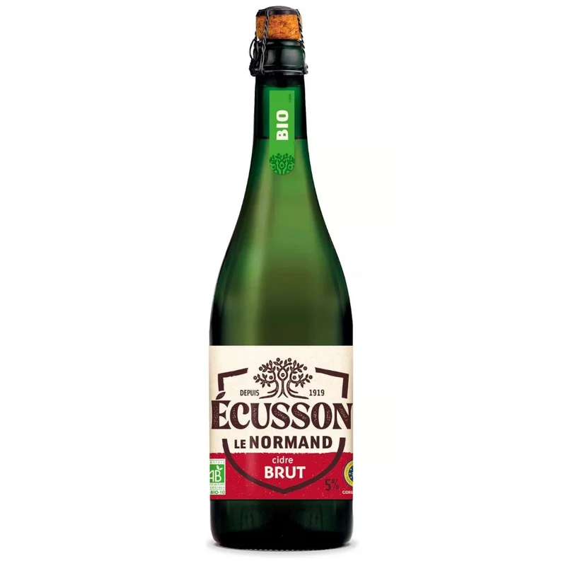 Ecusson Le Normand Cidre Brut 5% ABV 750ml