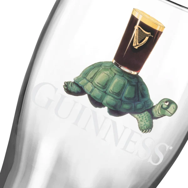 Guinness Gilroy Tortoise Pint Glass