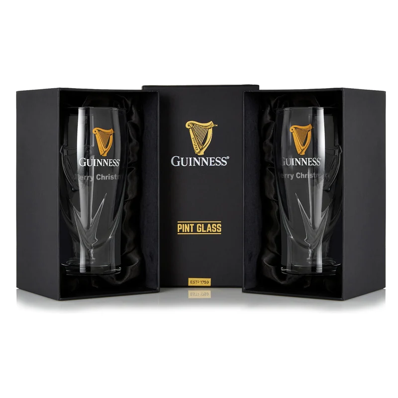 Guinness Pint Glass Twin Pack