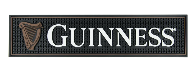 Guinness Harp Bar Mat
