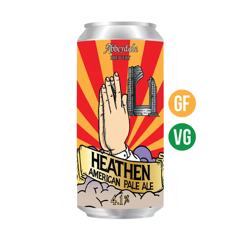 Abbeydale - Heathen American Pale Ale 4.1% ABV 440ml Can