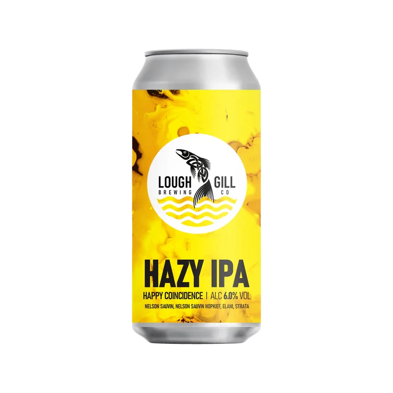 Lough Gill - Happy Coincidence Hazy IPA 6.0% ABV 440ml