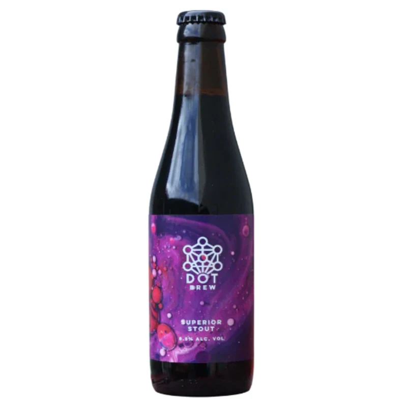 DOT Brew- Superior Stout 8.5% ABV 330ml Bottle