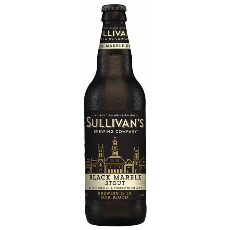 Sullivan's Black Marble Stout 5.1% ABV 500ml Bottle