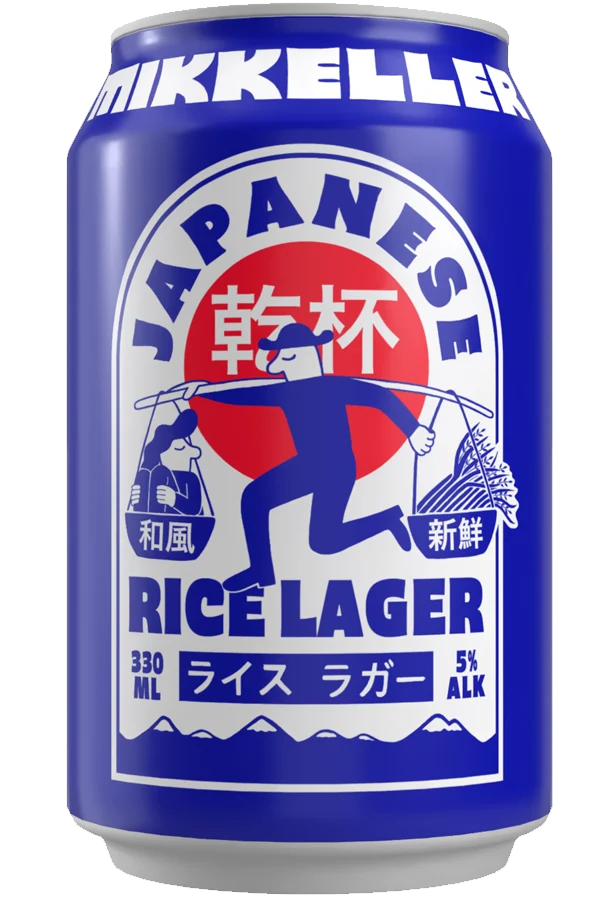 Mikkeller Japanese Rice Lager 5.0% ABV 330ml Can
