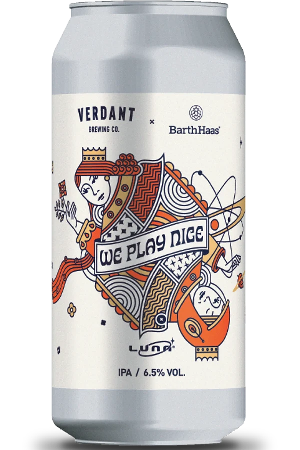 Verdant Brewing - We Play Nice NE IPA 6.5% ABV 440ml Can
