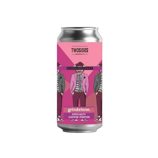 Two Sides Brewing Co Grindstone Speciality Coffee Porter 5.8% ABV 440ml