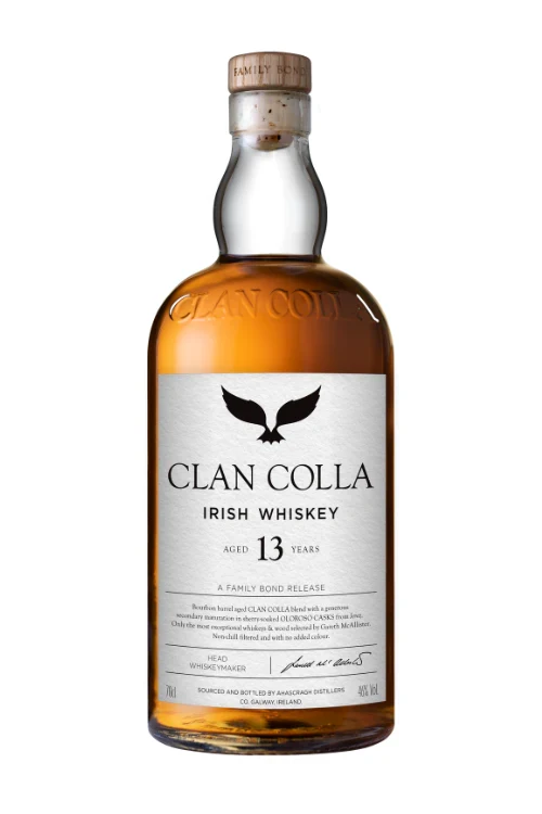 Clan Colla Irish Whiskey 13 Year Old 700 ml, 46% ABV