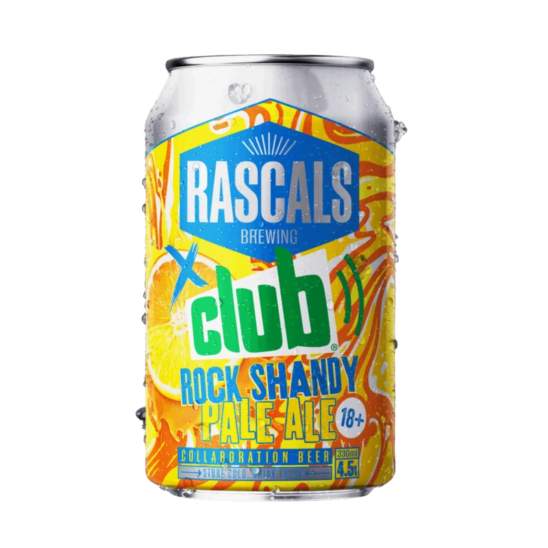 Rascals- Rock Shandy Pale Ale 4.5% ABV 330ml Can