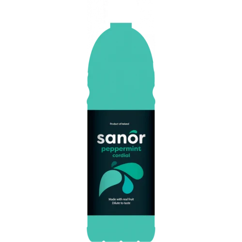 Sanor Pub Cordial Peppermint 1 Litre