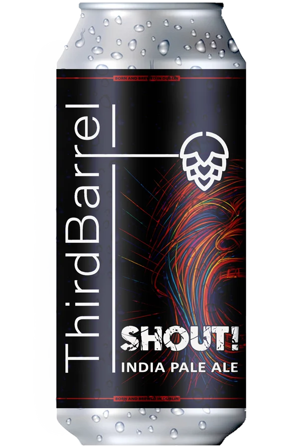 Third Barrel- Shout IPA 6.8% ABV 440ml Can