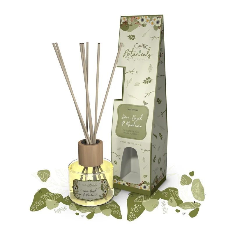 Celtic Caldle Lime, Bazil & Mandarin Diffuser