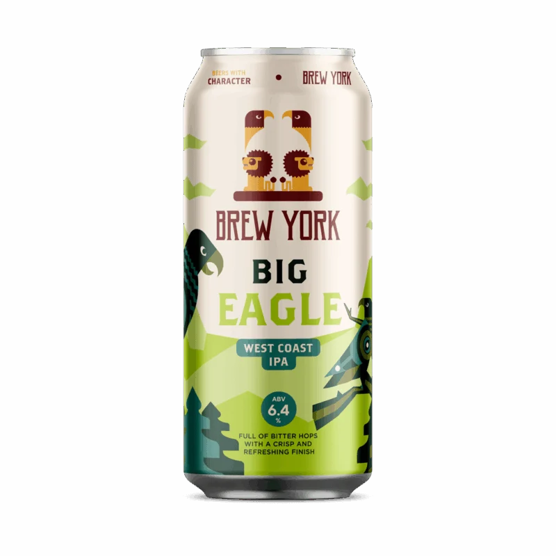 Brew York- Big Eagle 6.4% ABV 440ml Can