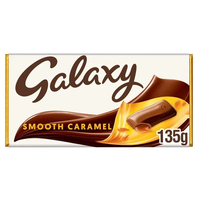 Galaxy Smooth Caramel Milk Chocolate 135g