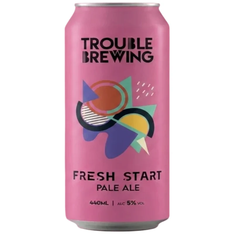 Trouble Brewing - Fresh Start Pale Ale 5.0% ABV 440ml