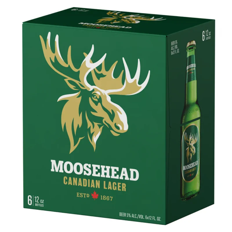 Moosehead Canadian Lager 6 pack 350ml 5% ABV