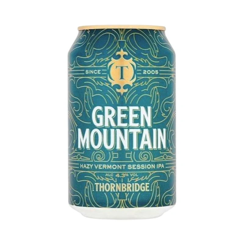 Thornbridge- Green Mountain Session IPA 4.3% ABV 330ml Can