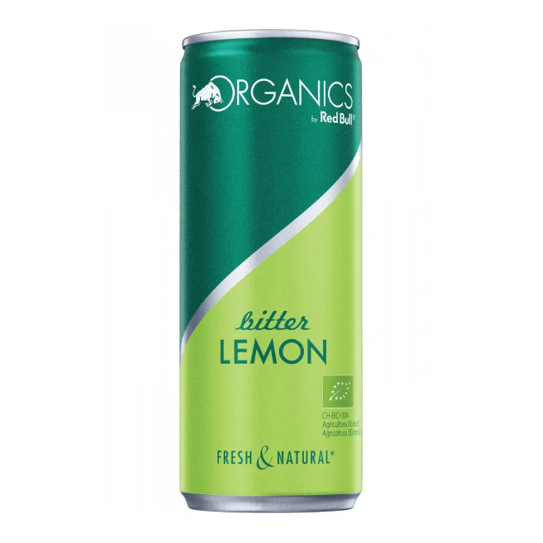 RED BULL ORGANIC BITTER LEMON 25CL LATT