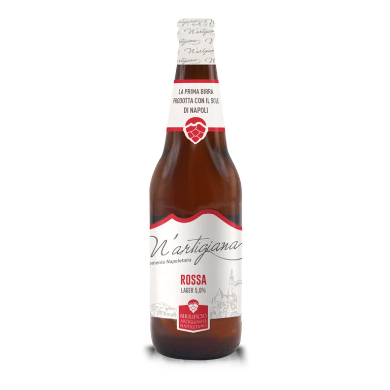 BIRRA N'ARTIGIANA ROSSA -66CL LAGER SCURA
