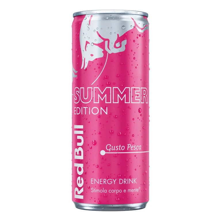 RED BULL PESCA SUMMER EDITION 25 CL LATTINA ROSA